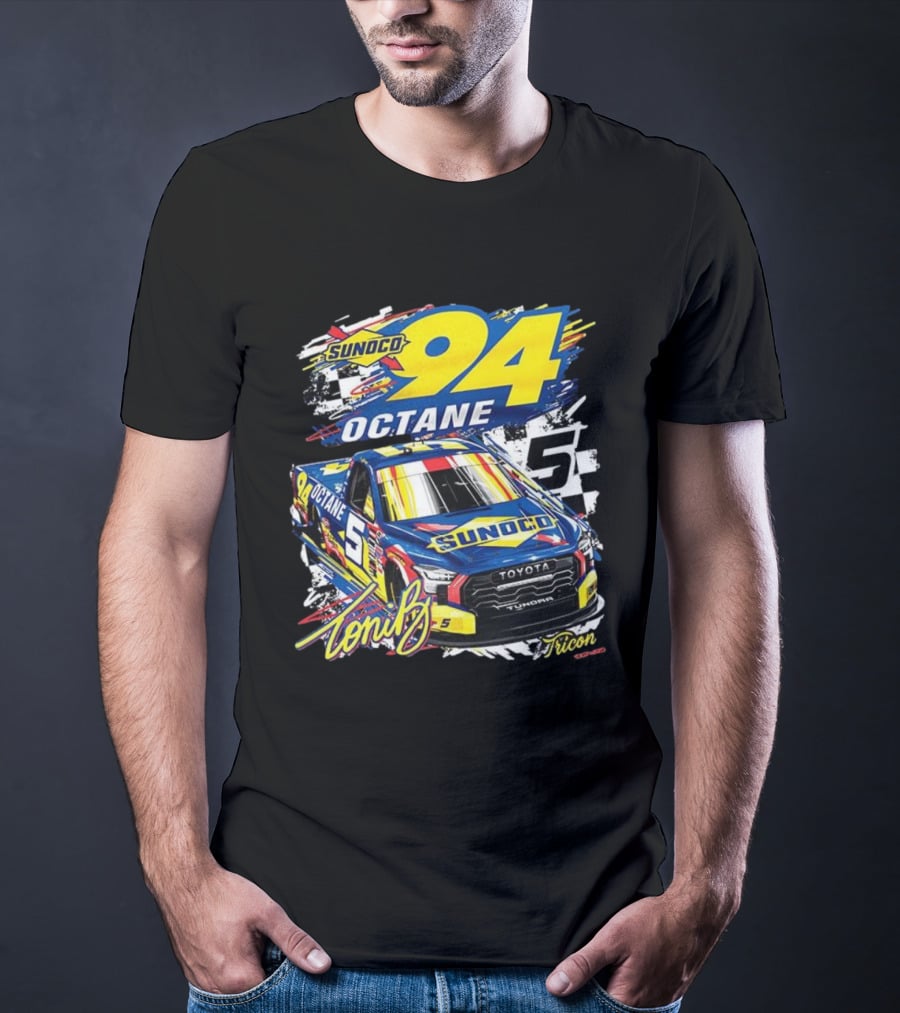 Sunoco Octane 94 Toni Breidinger Toyota Tundra 5 Tricon 2025 T-Shirt