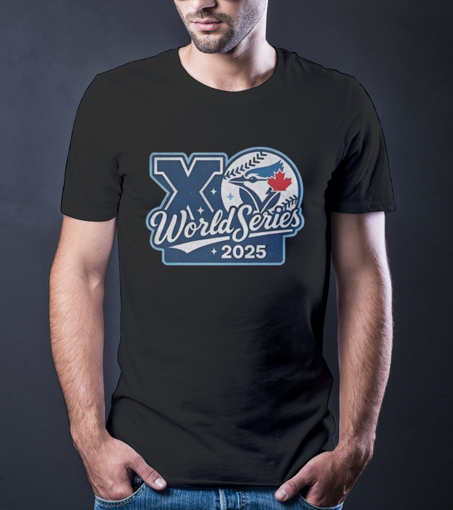 Toronto Blue Jays XO 2025 World Series Baseball Championship T-Shirt