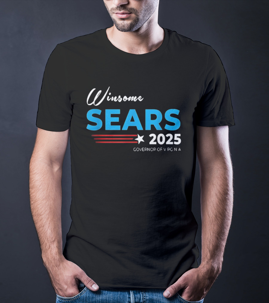 Winsome Sears Governor Of Virginia 2025 Election Campaign T-Shirt