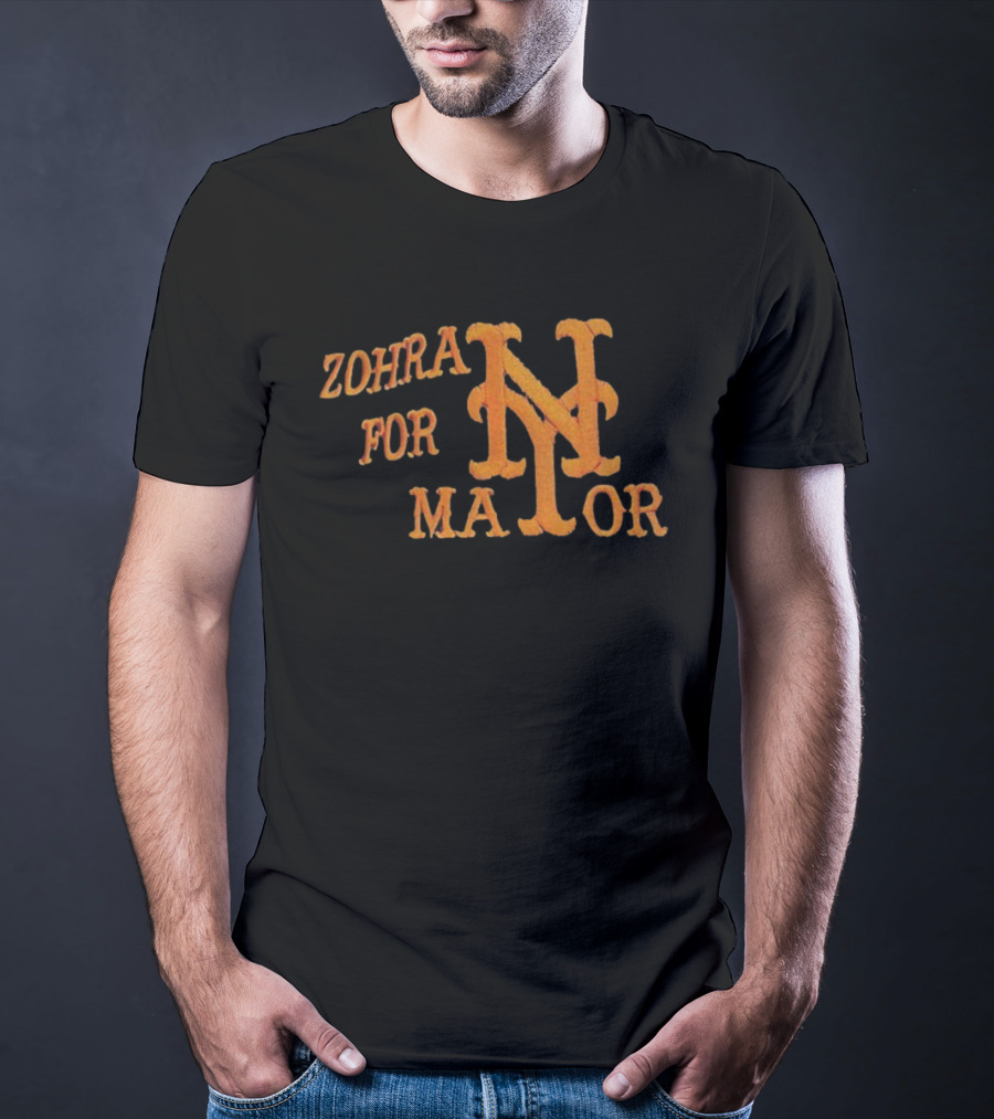 Zohran For Mayor NY✭Mets Style T-Shirt