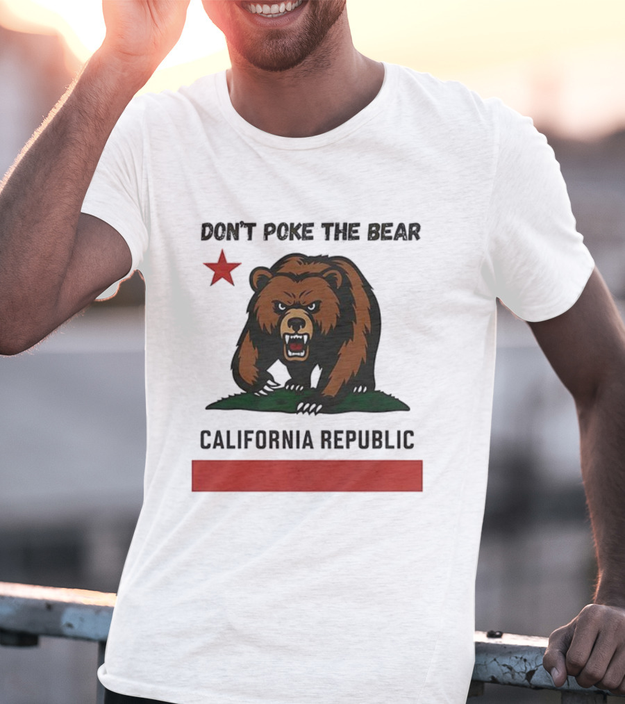 Don’t Poke The Bear California Republic Star Icon T-Shirt