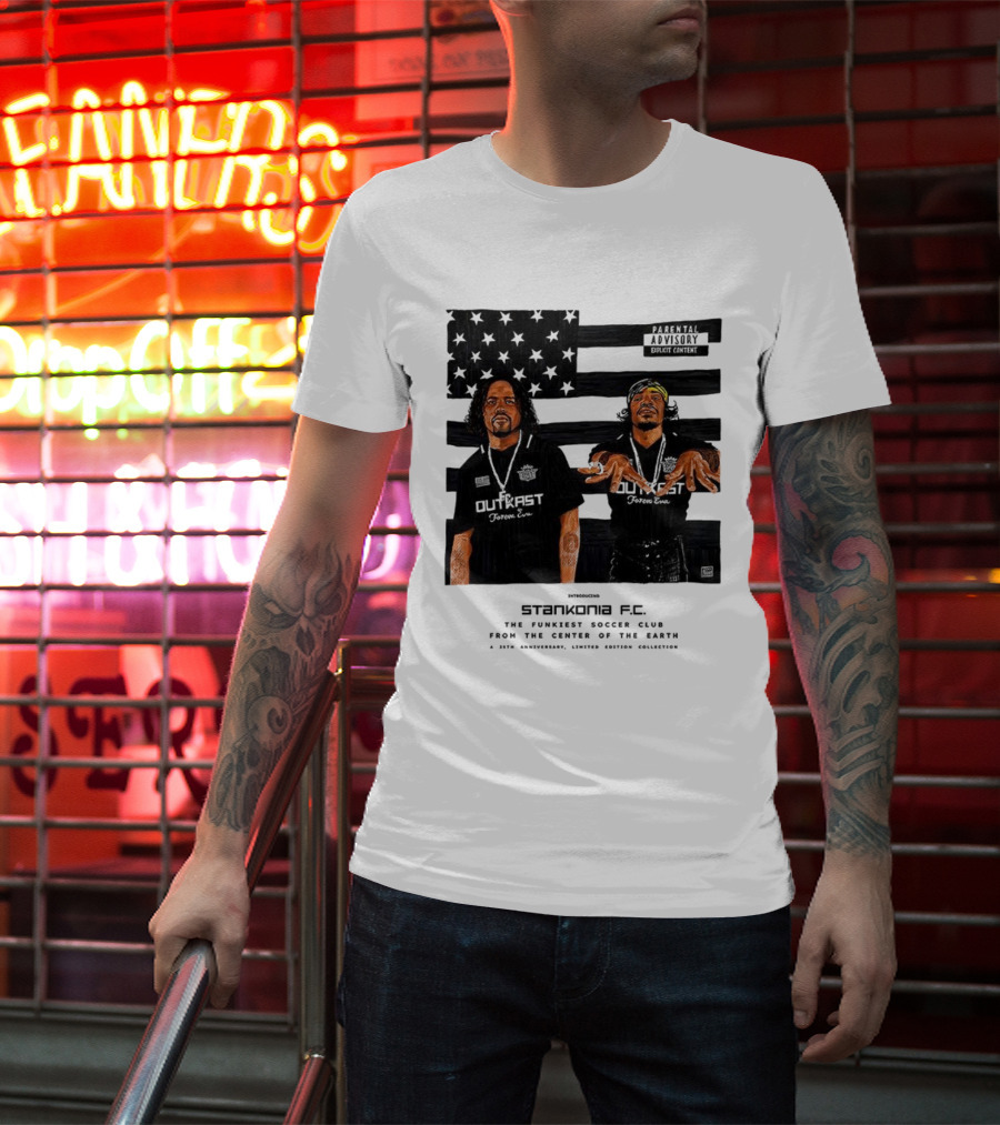 Stankonia Funky Vibes Center Of The Earth Soccer Club T-Shirt