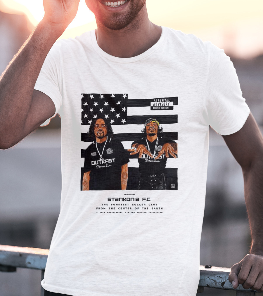 Stankonia Funky Vibes Center Of The Earth Soccer Club T-Shirt