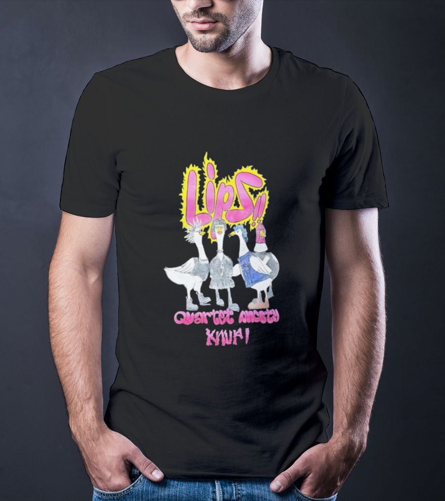 Lips Quartet Ancstry KNUF Ducks Dressed T-Shirt