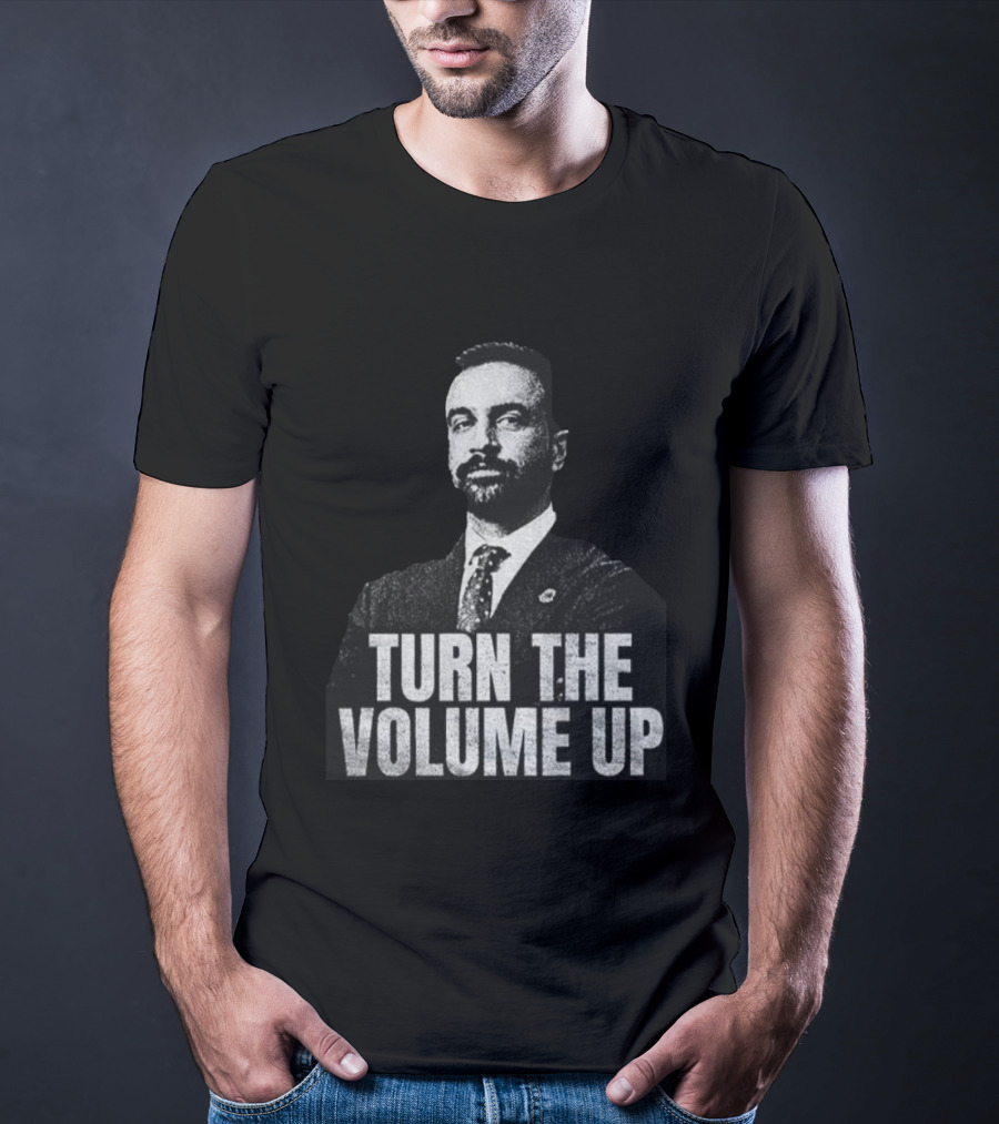 TURN THE VOLUME UP Zohran Mamdani NYC Political 2025 T-Shirt