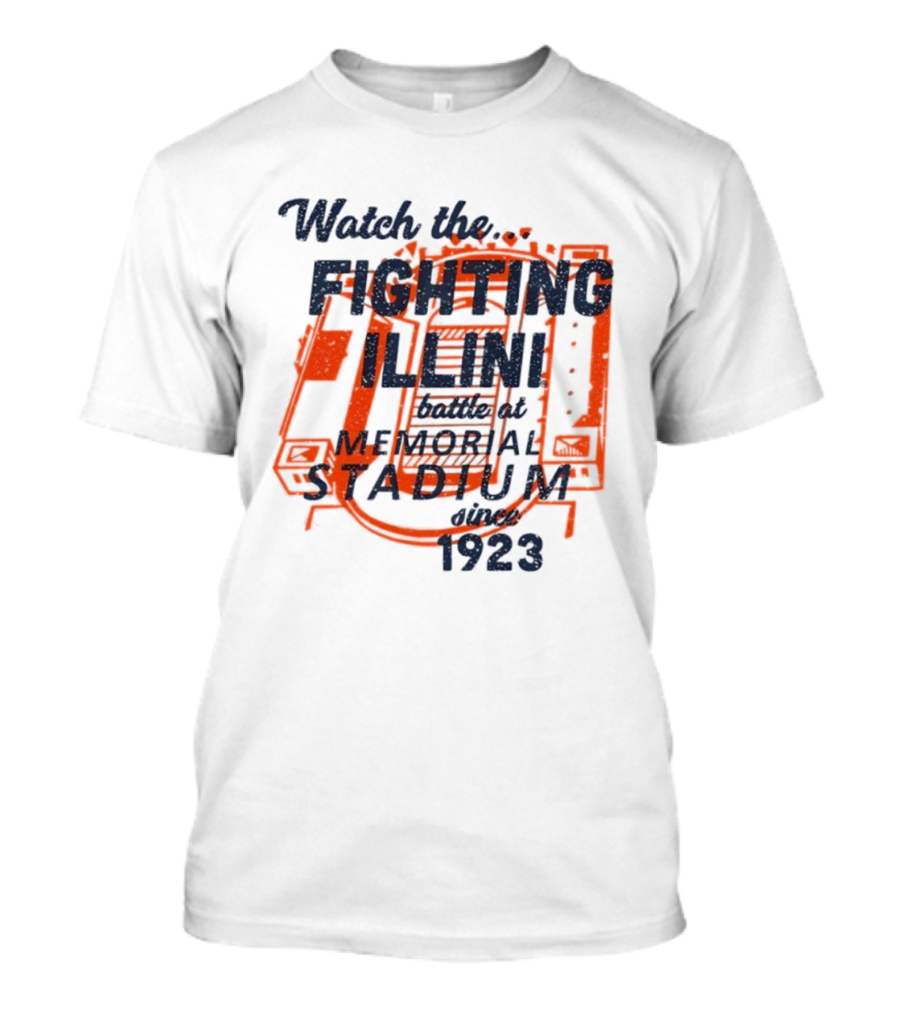 The Fighting Illini Memorial Stadium Since 1923 T-Shirt