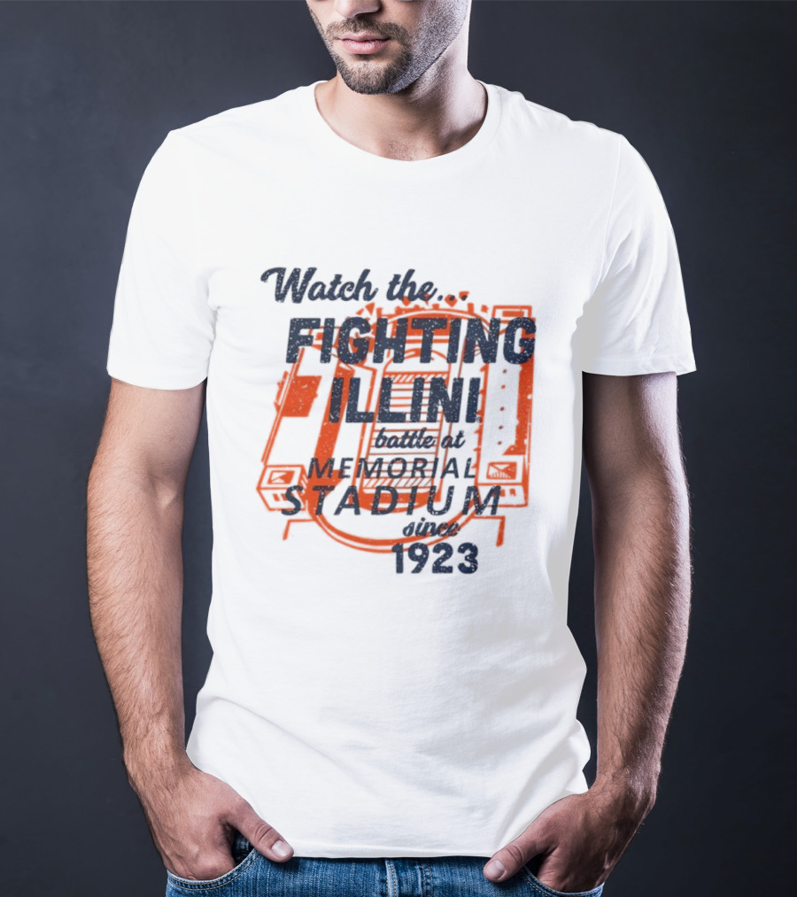 The Fighting Illini Memorial Stadium Since 1923 T-Shirt