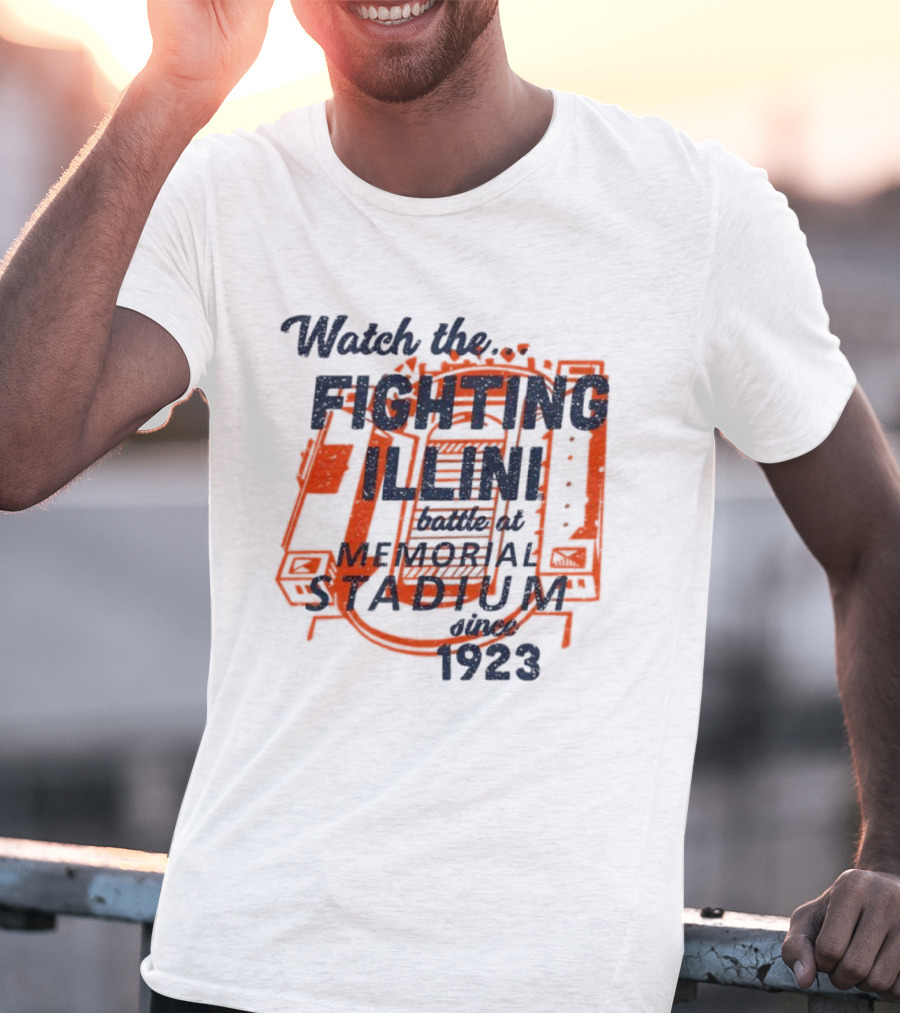 The Fighting Illini Memorial Stadium Since 1923 T-Shirt