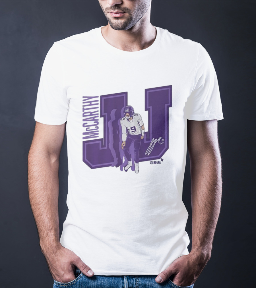 J.J. McCarthy Griddy Signature T-Shirt