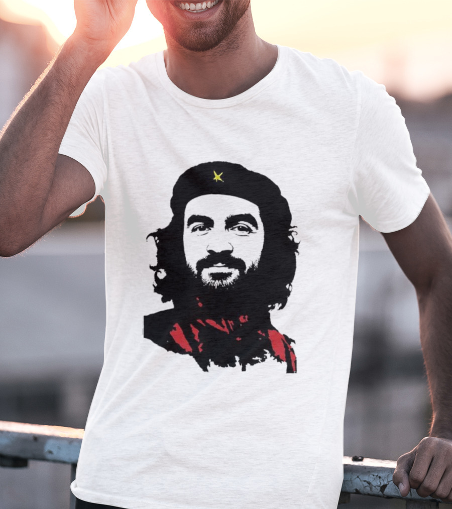 Zohran Che Yellow Star Red Contrast T-Shirt