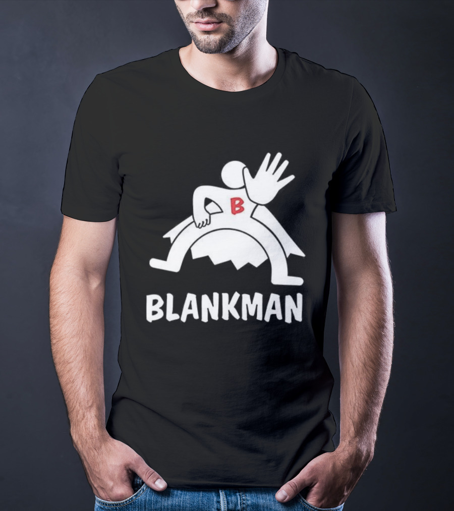 BLANKMAN Superhero B Emblem T-Shirt