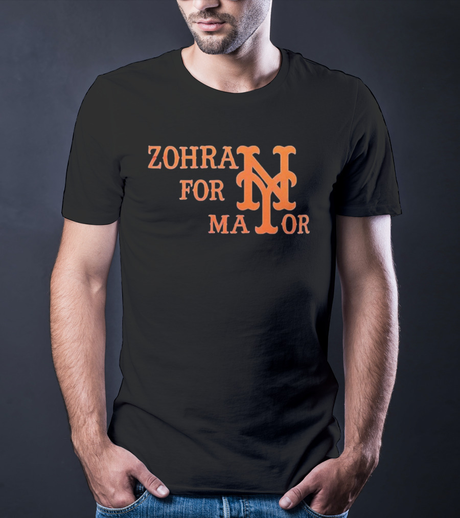 Zohran For Mayor New York Mets NY T-Shirt