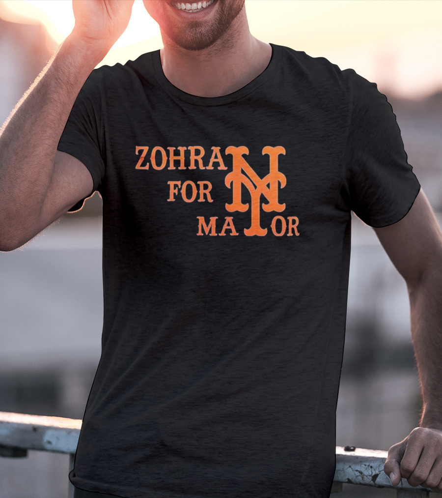 Zohran For Mayor New York Mets NY T-Shirt