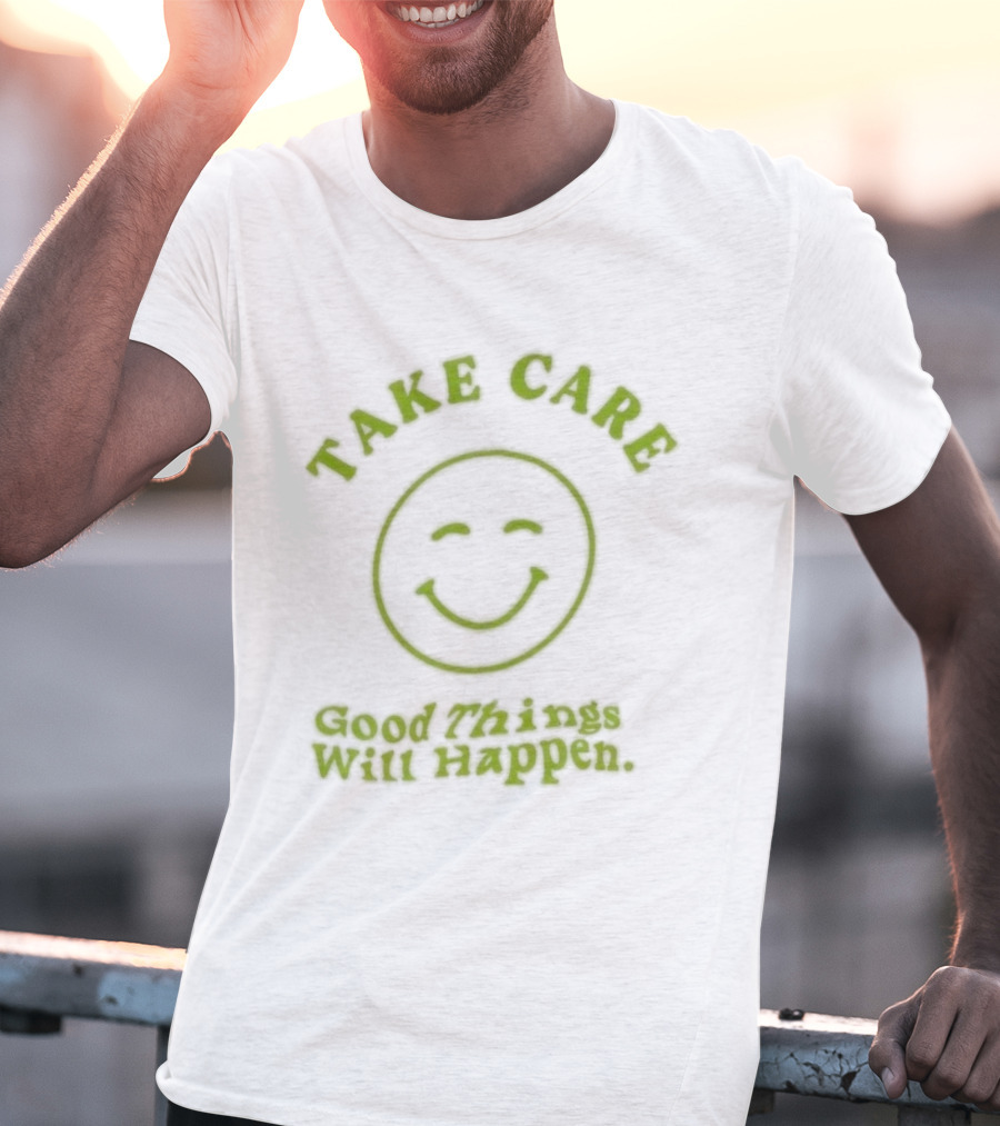 Anne Marie Take Care Smiley Good Things Will Happen T-Shirt