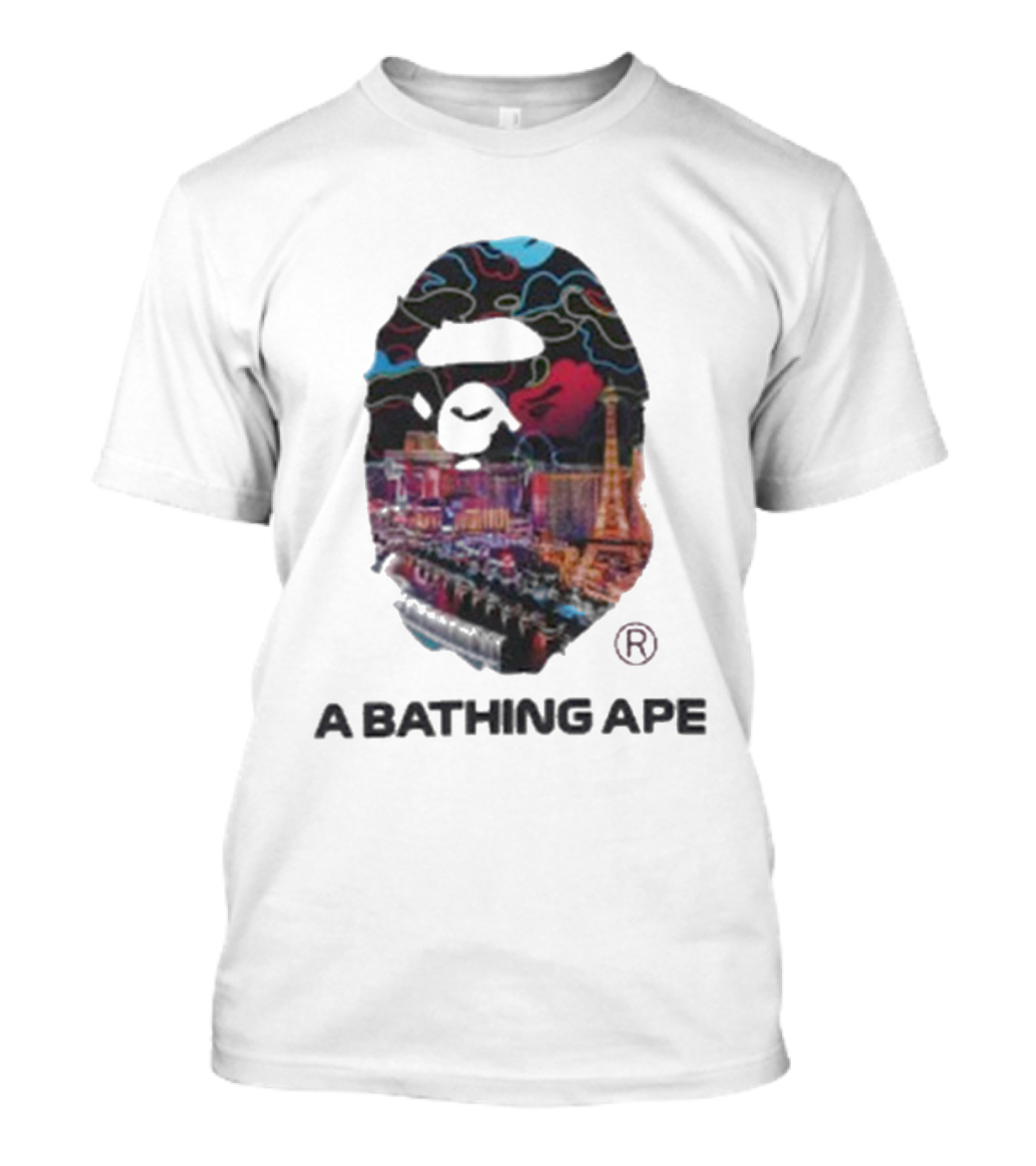 BAPE Formula 1 Las Vegas Grand Prix 2025 A Bathing Ape Collaboration T-Shirt