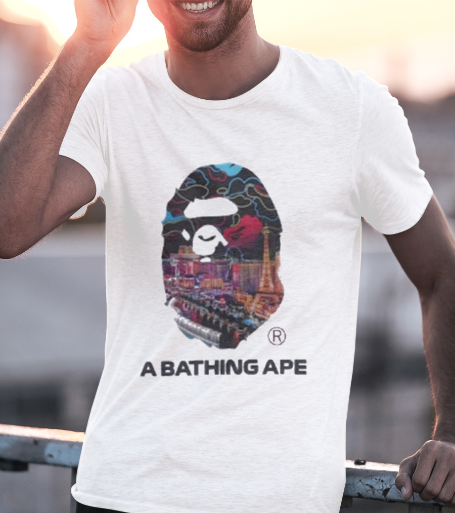 BAPE Formula 1 Las Vegas Grand Prix 2025 A Bathing Ape Collaboration T-Shirt