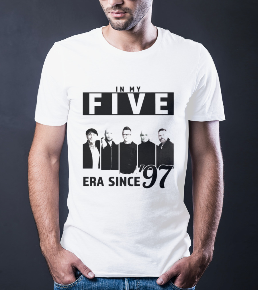 FIVE Boyband My Era Since 97 Concert T-Shirt