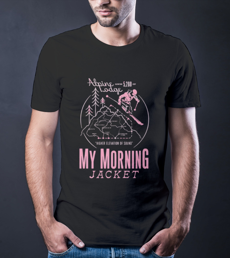 Alpine Lodge 5280 My Morning Jacket Higher Elevation Of Sound Winter 2025 T-Shirt