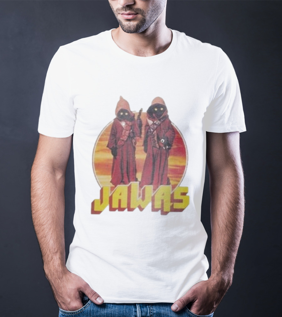 Star Wars A New Hope Jawas Sunset Scene T-Shirt