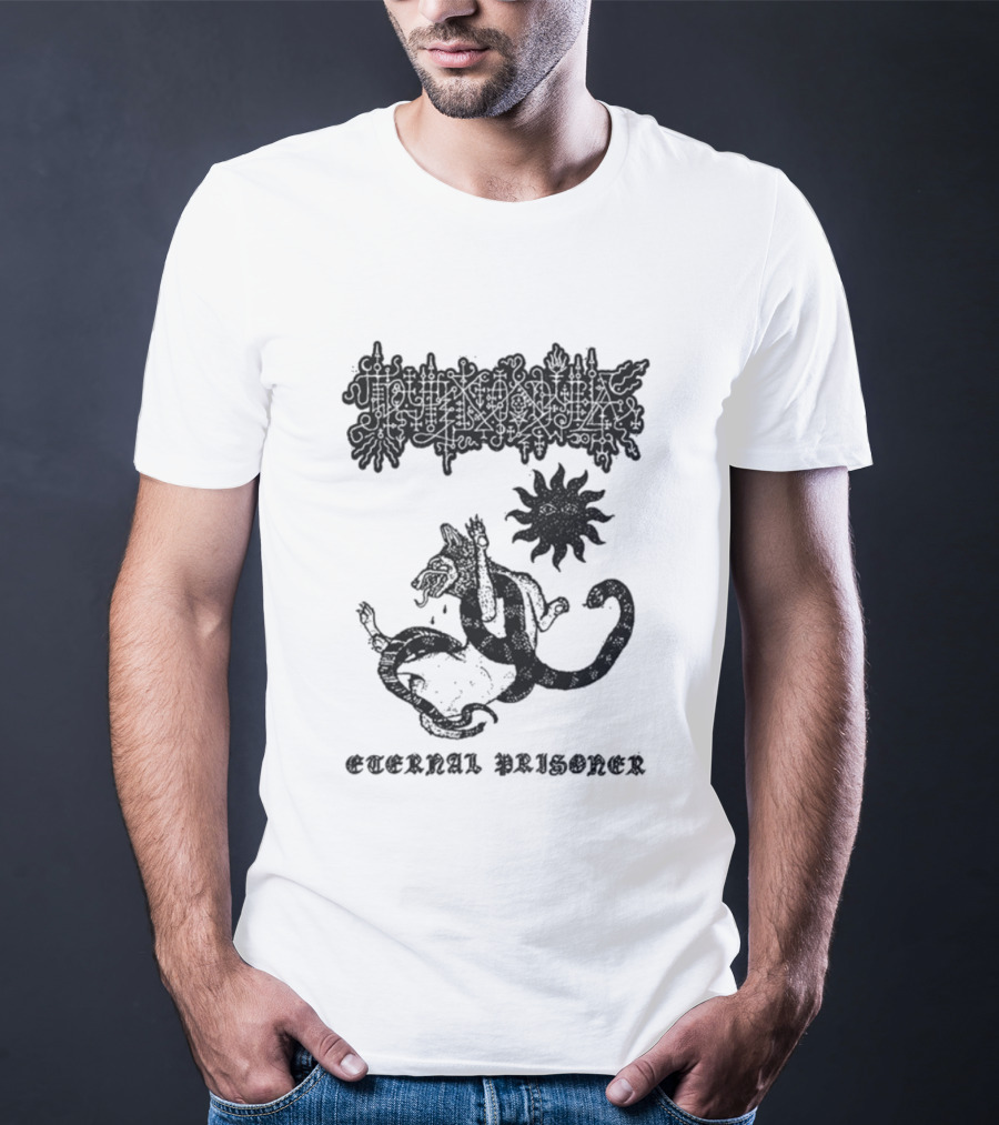 Труп Колдуна Warlock Corpse Serpent Sun Eternal Prisoner T-Shirt