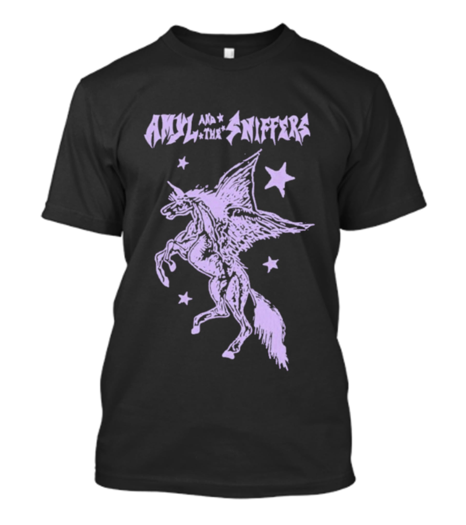 Amyl And The Sniffers Old Town Road Starry Pegasus T-Shirt