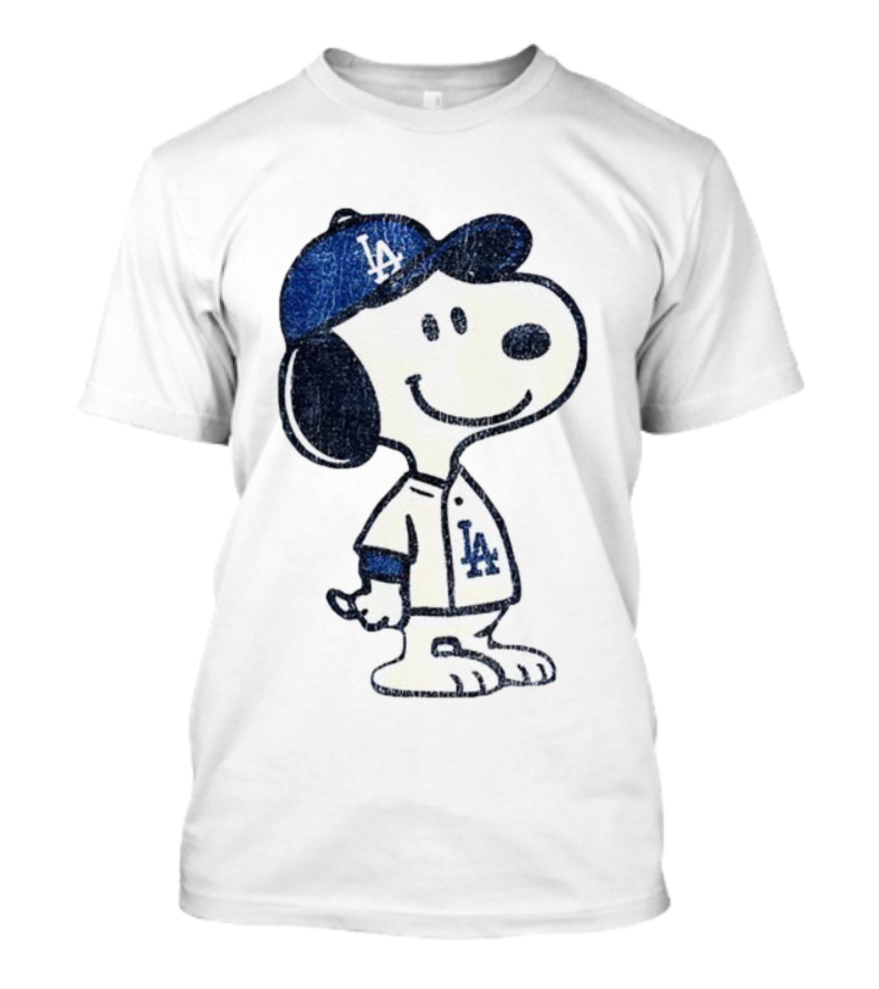 Snoopy Los Angeles Dodgers MLB Baseball Player World Series 2025 T-Shirt