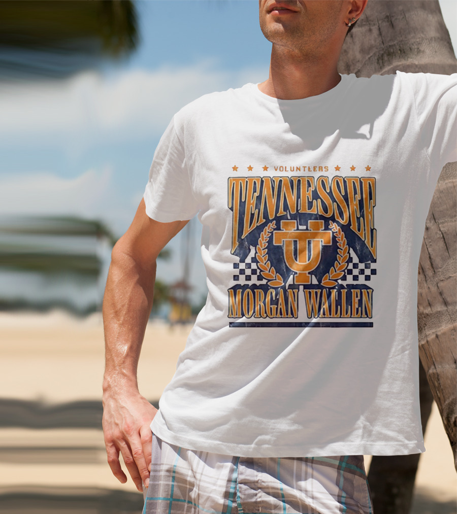 Tennessee Volunteers Morgan Wallen UT Logo T-Shirt