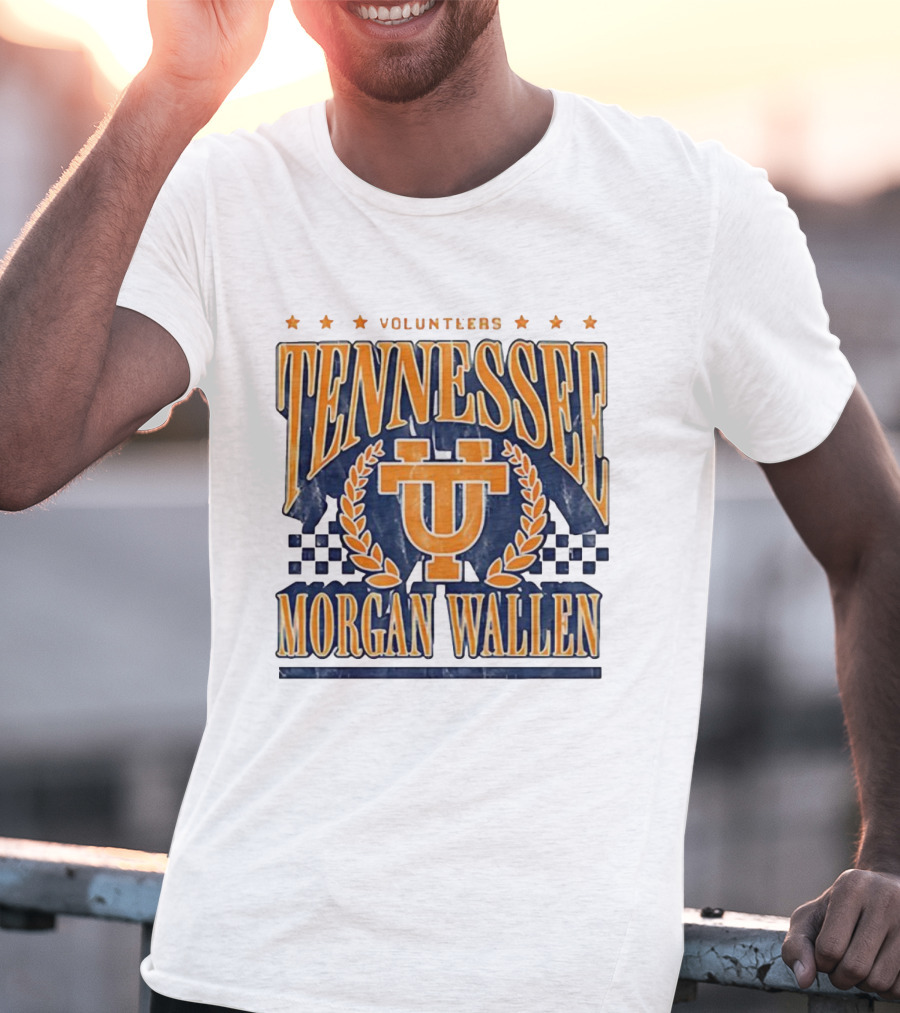Tennessee Volunteers Morgan Wallen UT Logo T-Shirt