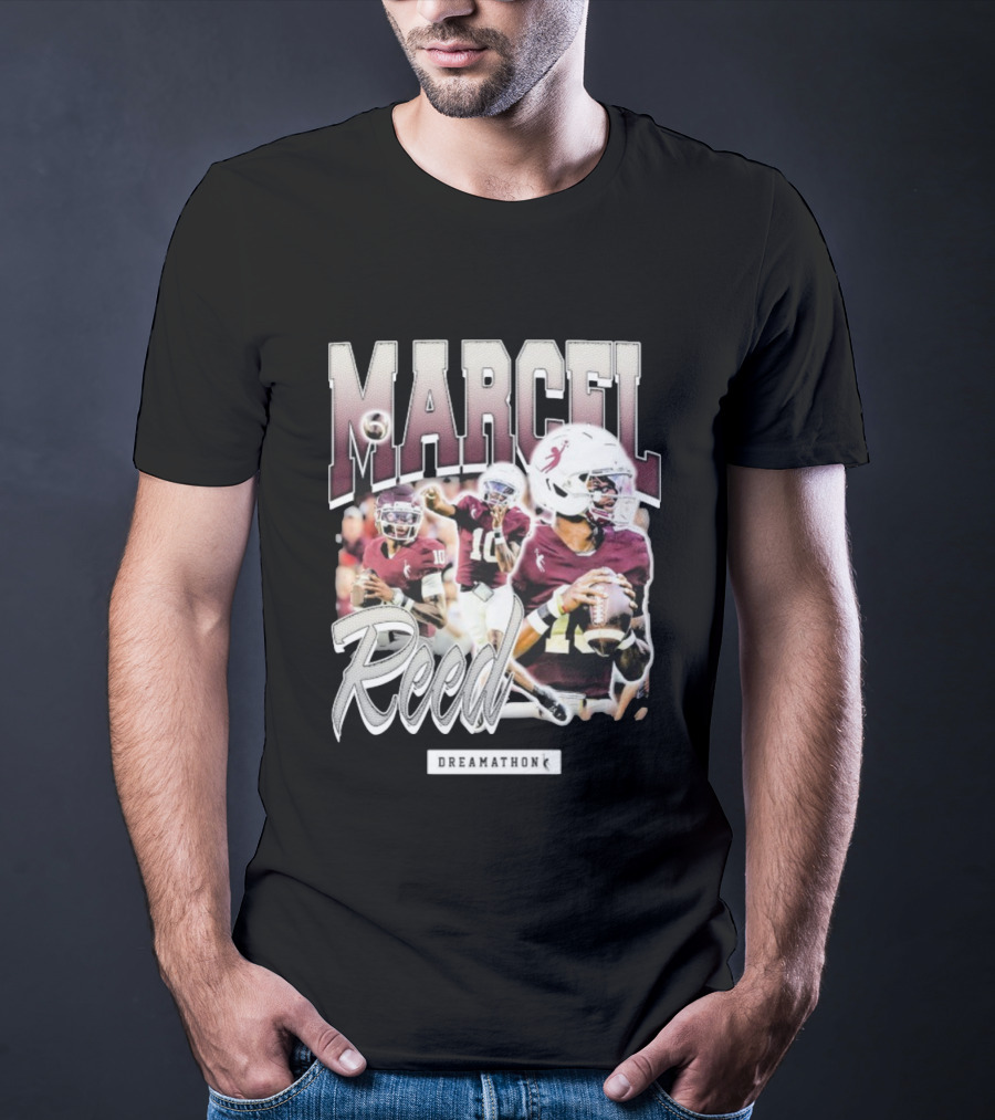Marcel Reed Dreamathon Football Quarterback Number 10 T-Shirt