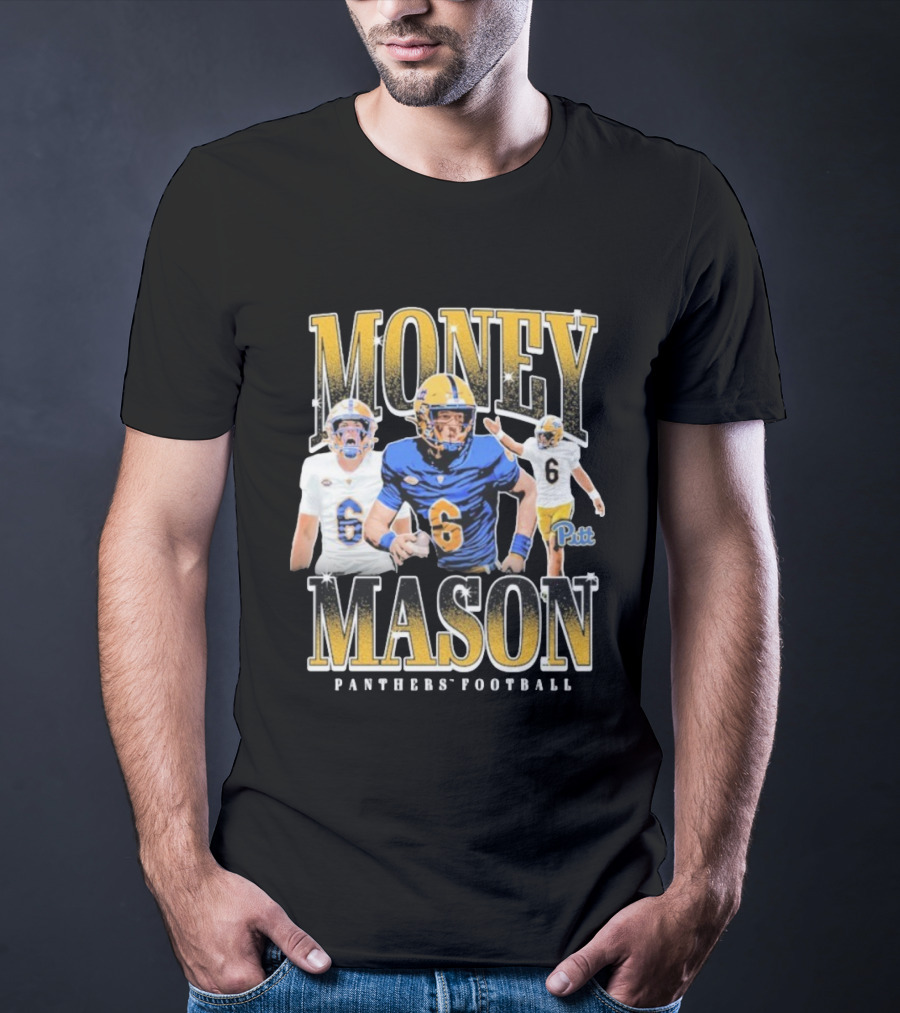 Mason Heintschel Money Mason Panthers Pitt Football T-Shirt
