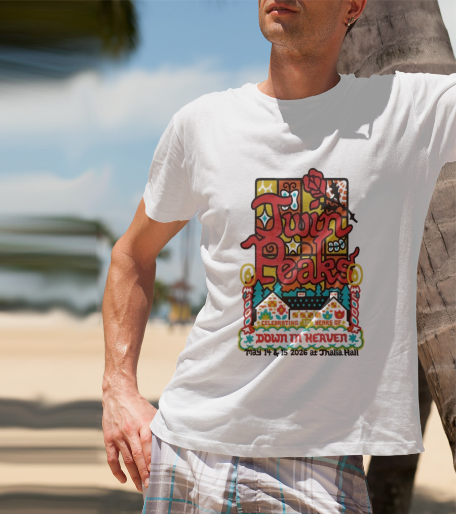 Twin Peaks 2026 Concert May 14-15 Thalia Hall Event Retro Style T-Shirt