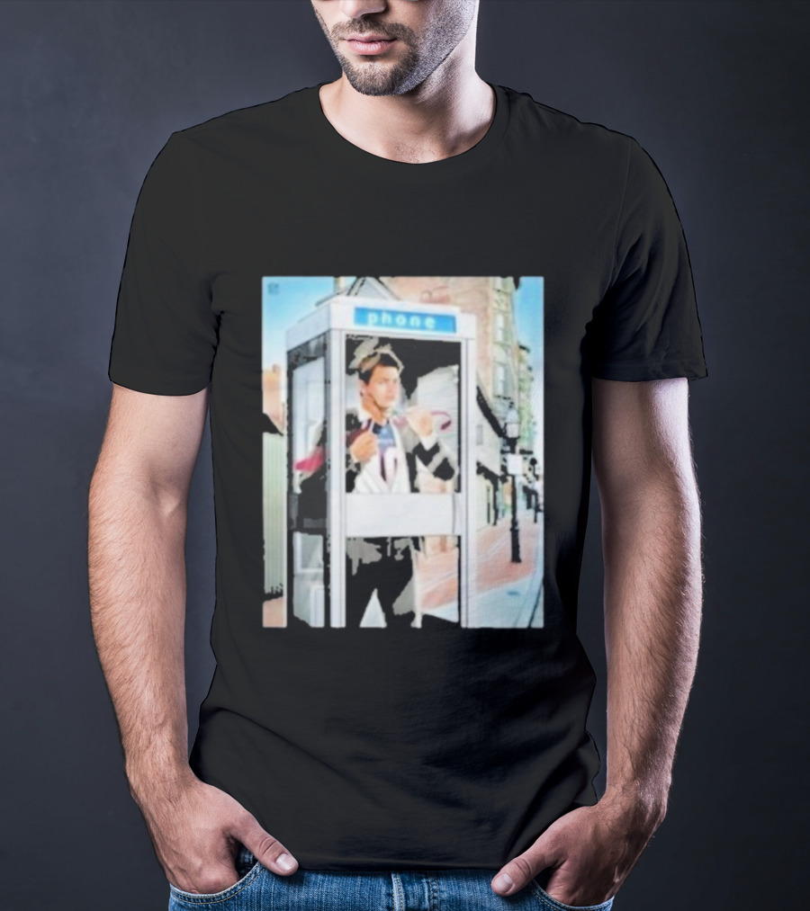 Drake Maye New England Patriots Phone Booth T-Shirt