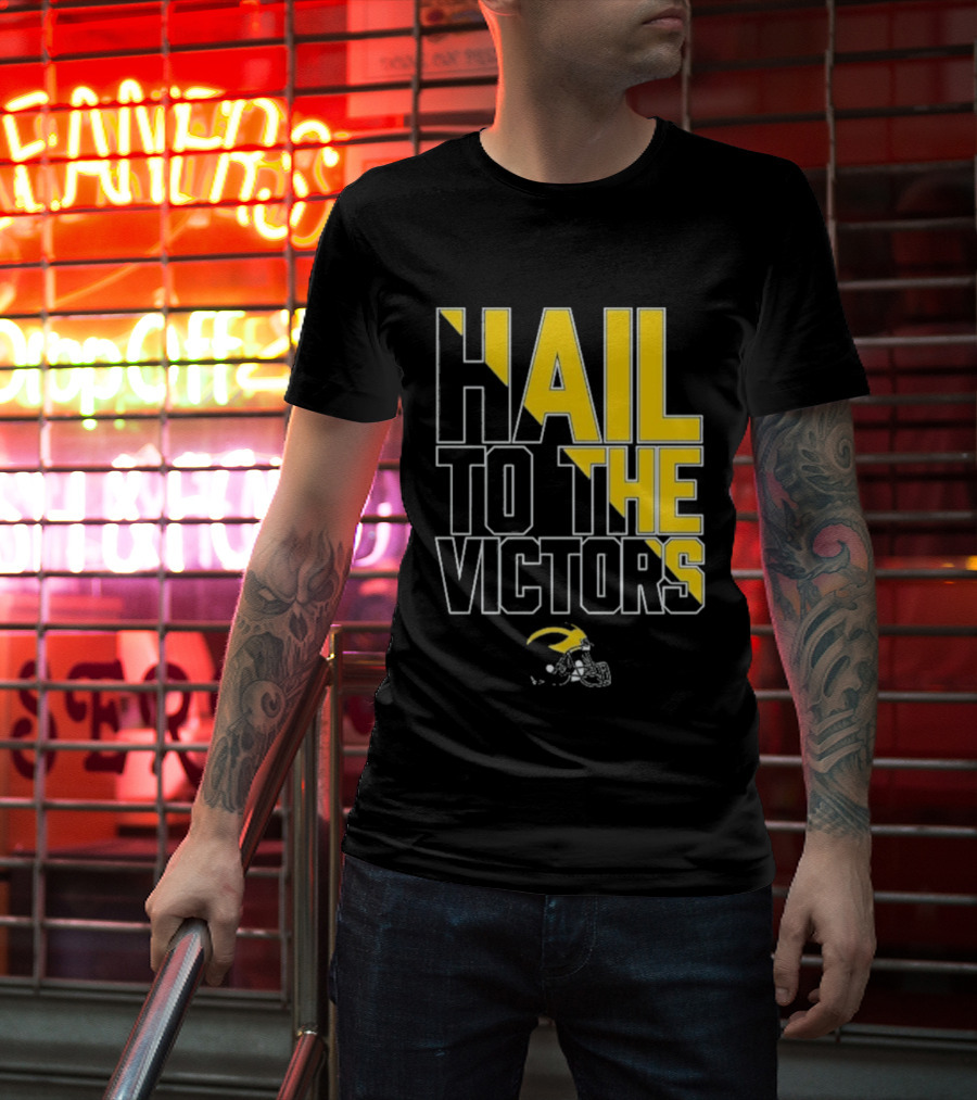 Michigan Wolverines Hail To The Victors T-Shirt
