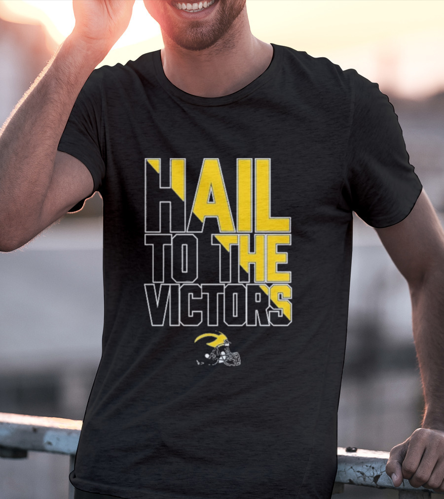 Michigan Wolverines Hail To The Victors T-Shirt