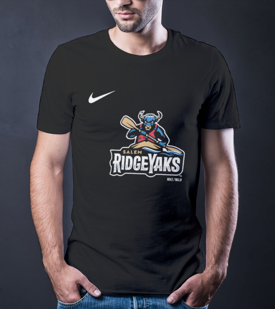 Salem RidgeYaks Nike Legends Kayaking Yak T-Shirt