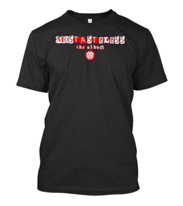 Twizted Mostasteless The Album Red And White Text With Iconic Symbol T-Shirt
