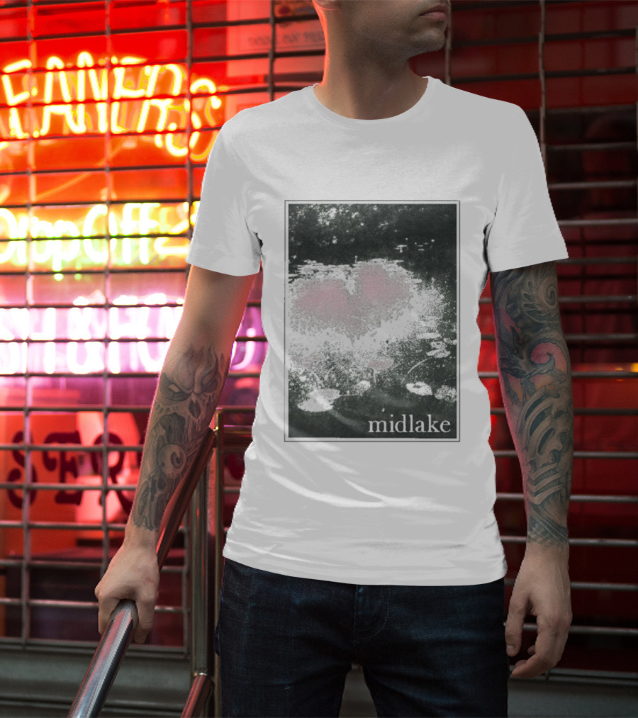 Midlake Pond Heart Lily Pads T-Shirt