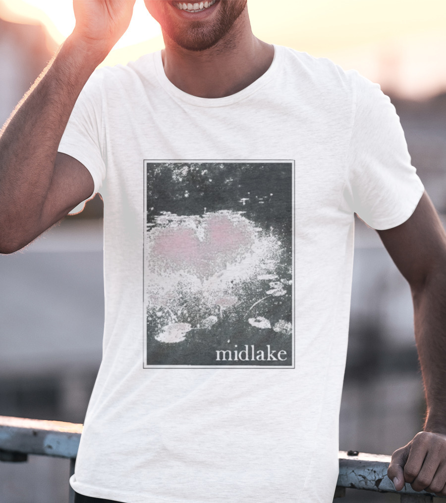Midlake Pond Heart Lily Pads T-Shirt