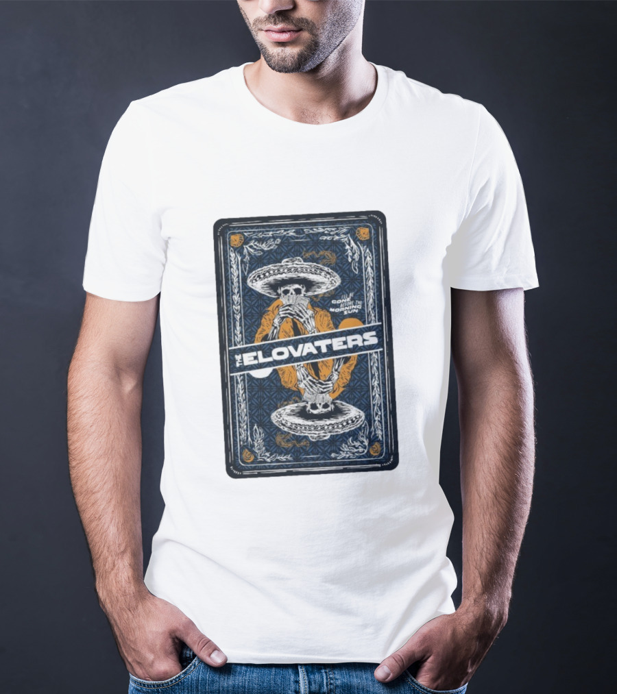 The Elovaters I’ll Be Gone Before The Morning Sun Hampton Beach Skeleton T-Shirt