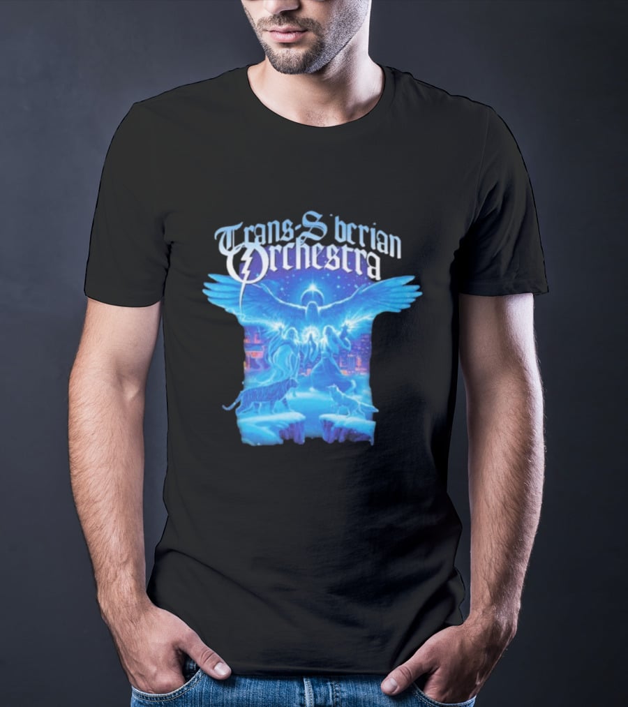 Trans-Siberian Orchestra Winter Wizards Angelic Magic Scene T-Shirt