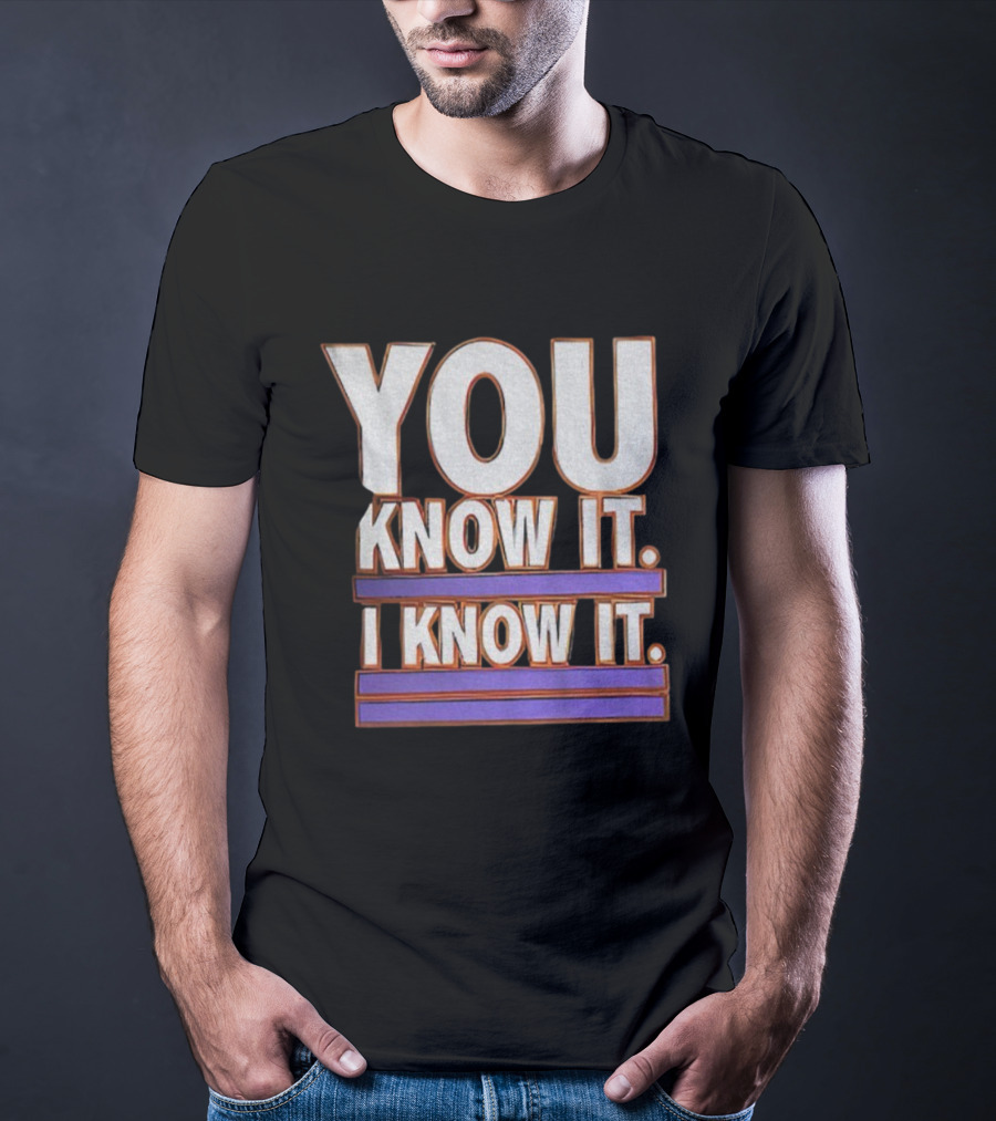 Zack Ryder You Know It I Know It WWE Broski T-Shirt