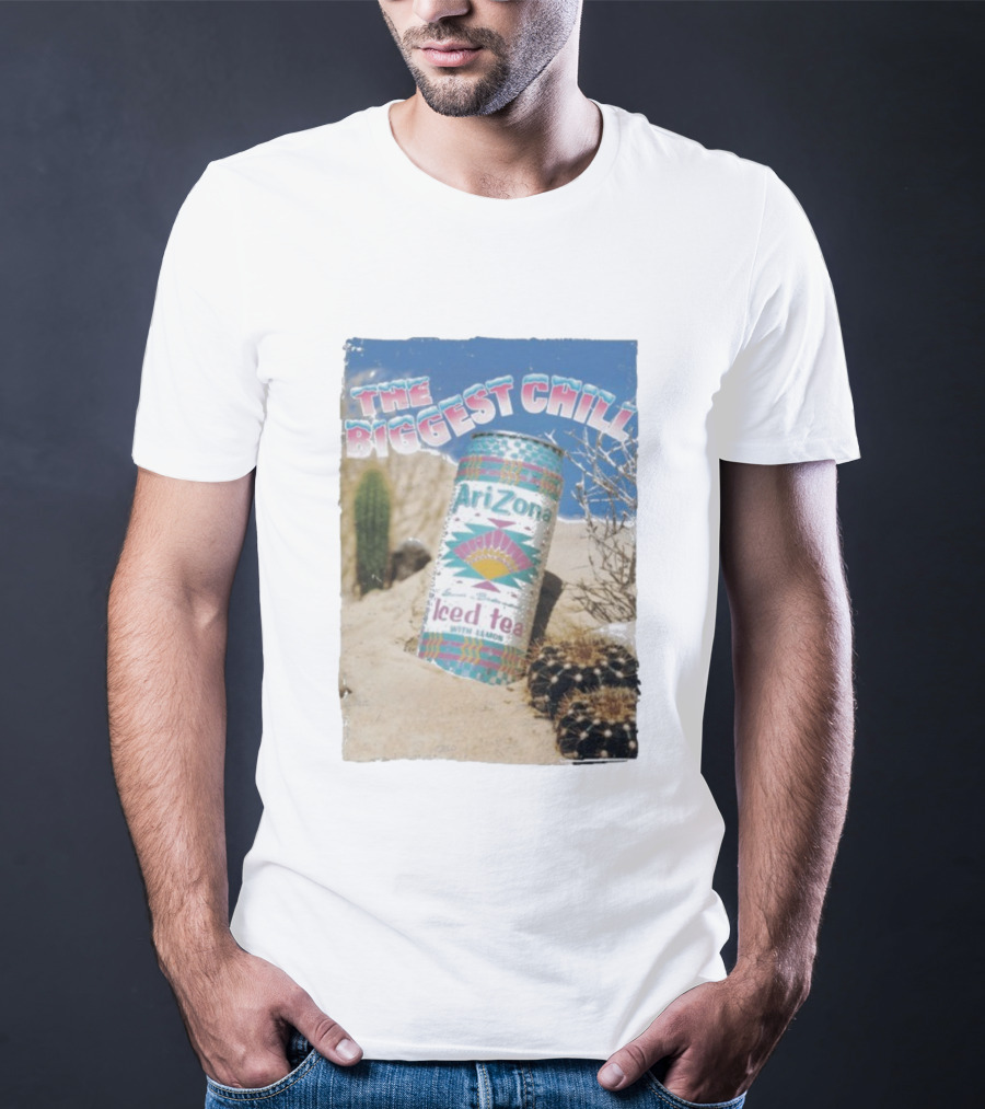Arizona Iced Tea The Biggest Chill Desert Cactus Can T-Shirt