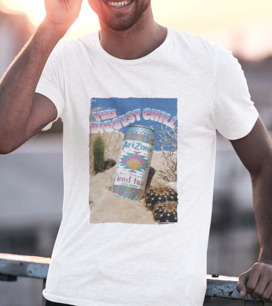 Arizona Iced Tea The Biggest Chill Desert Cactus Can T-Shirt
