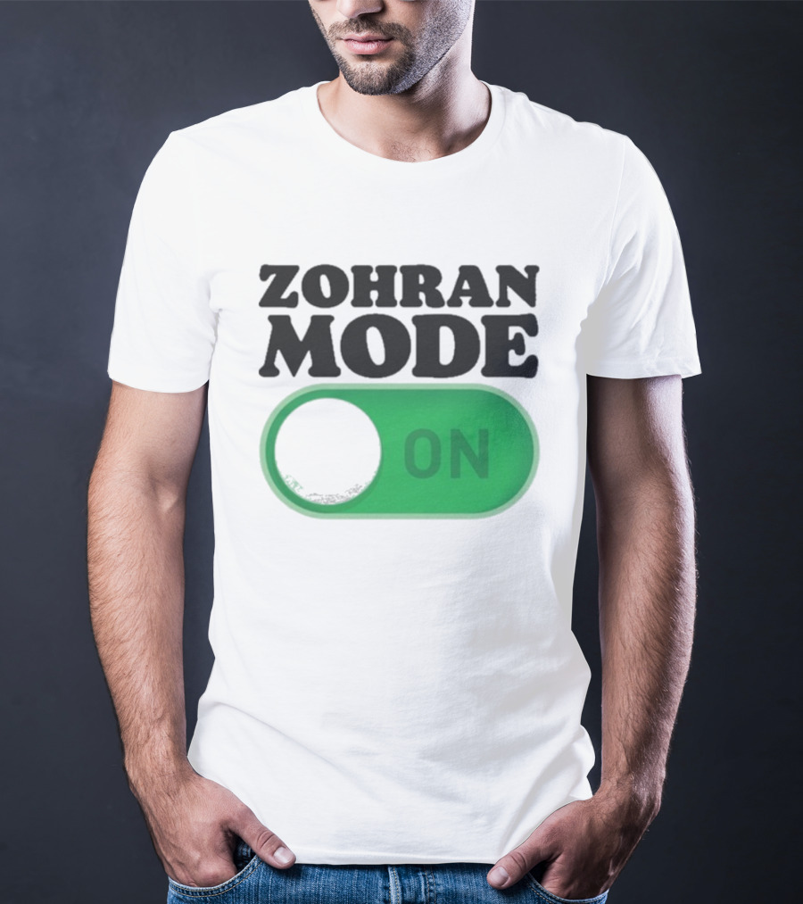 Zohran Mode On Switch Graphic T-Shirt