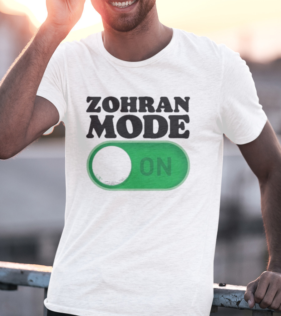 Zohran Mode On Switch Graphic T-Shirt