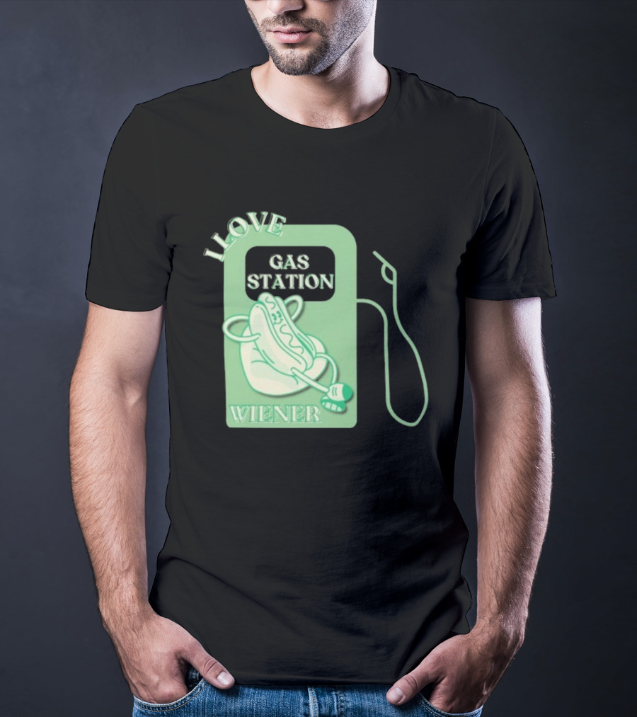 I Love Gas Station Wiener AlexNorimaki T-Shirt