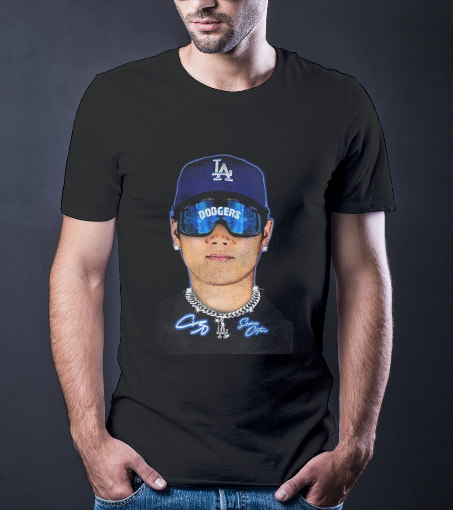 Shohei Ohtani Los Angeles Dodgers 2025 World Series Champions 4X MVP Signature Style T-Shirt