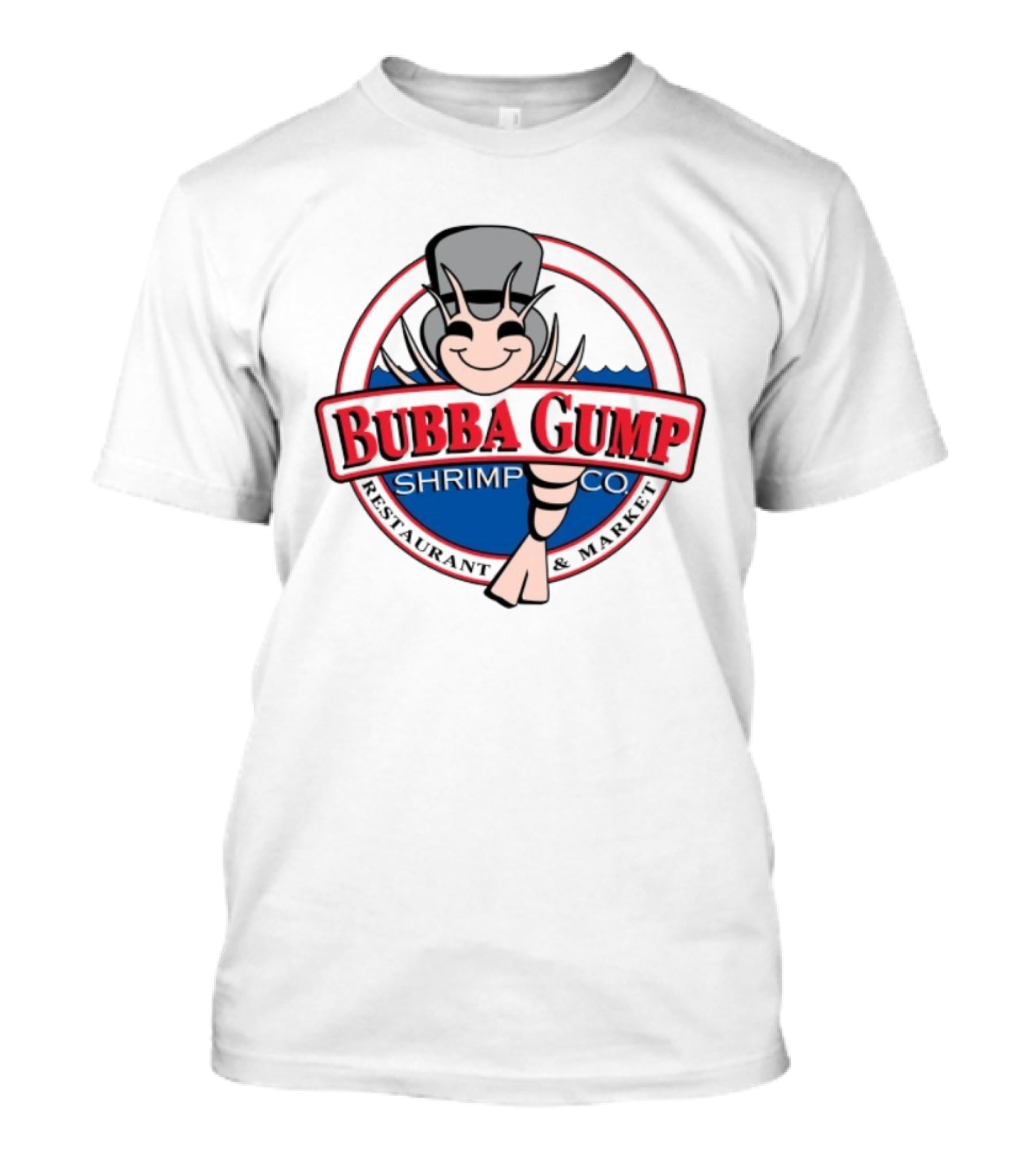 Bubba Gump Shrimp Co Happy Shrimp Iconic Symbol T-Shirt