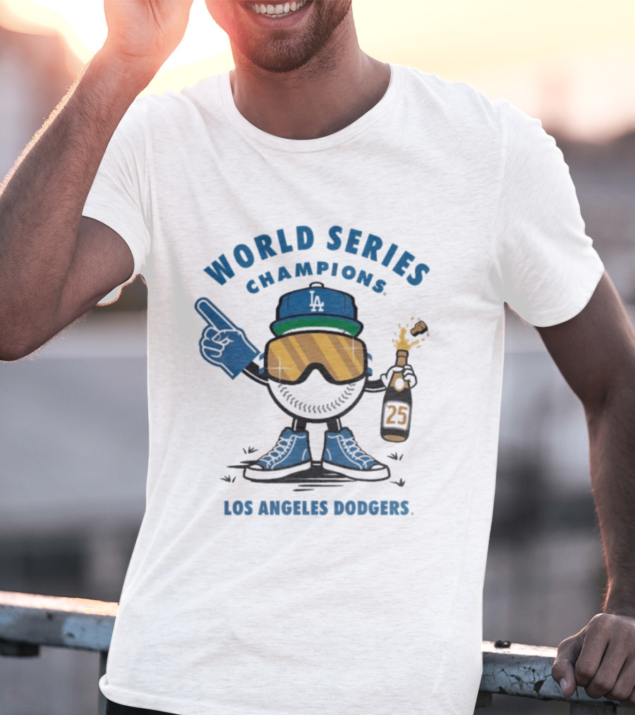 World Series Champions Los Angeles Dodgers 2025 Celebration Baseballism T-Shirt