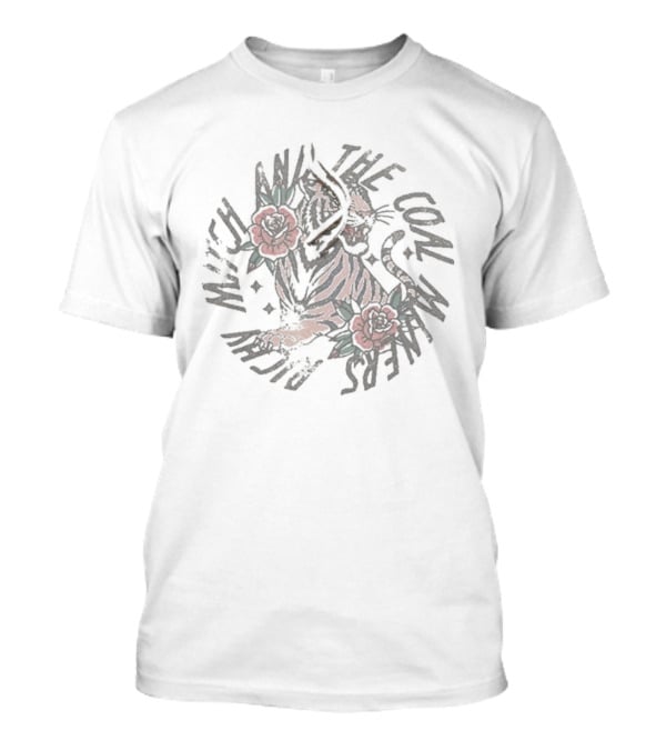 Richy Mitch And The Coal Miners Tiger Roses T-Shirt